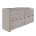 ATICA Highboard | 1680 x 840 mm, Schubladen mit Push-to-Open, Deckplatte