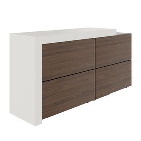 ATICA Highboard | 1680 x 840 mm, Schubladen mit Push-to-Open, Deckplatte