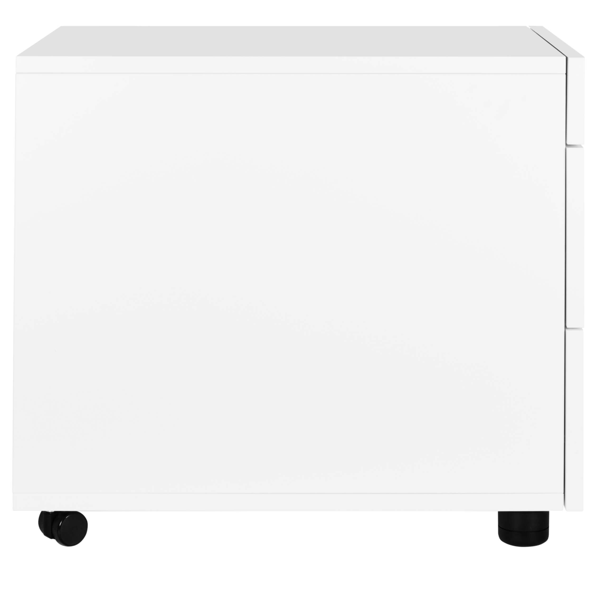 NOVA Rollcontainer | 2 XL-Schubladen + 1 Kleinteilefach, 600 mm tief, viele Farboptionen - 8 Main Image