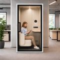 Soundbox ART POD SM Telefonbox | Raum-in-Raum, Schallschutz Klasse A, Für 1 Person