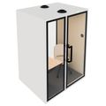 ART POD M Phone Booth | Room-in-room, Class A soundproofing, for 1 person - 4 Thumbnail Image