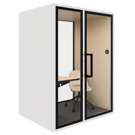 Soundbox ART M Telefonbox | Raum-in-Raum, Schallschutz Klasse A, Für 1 Person
