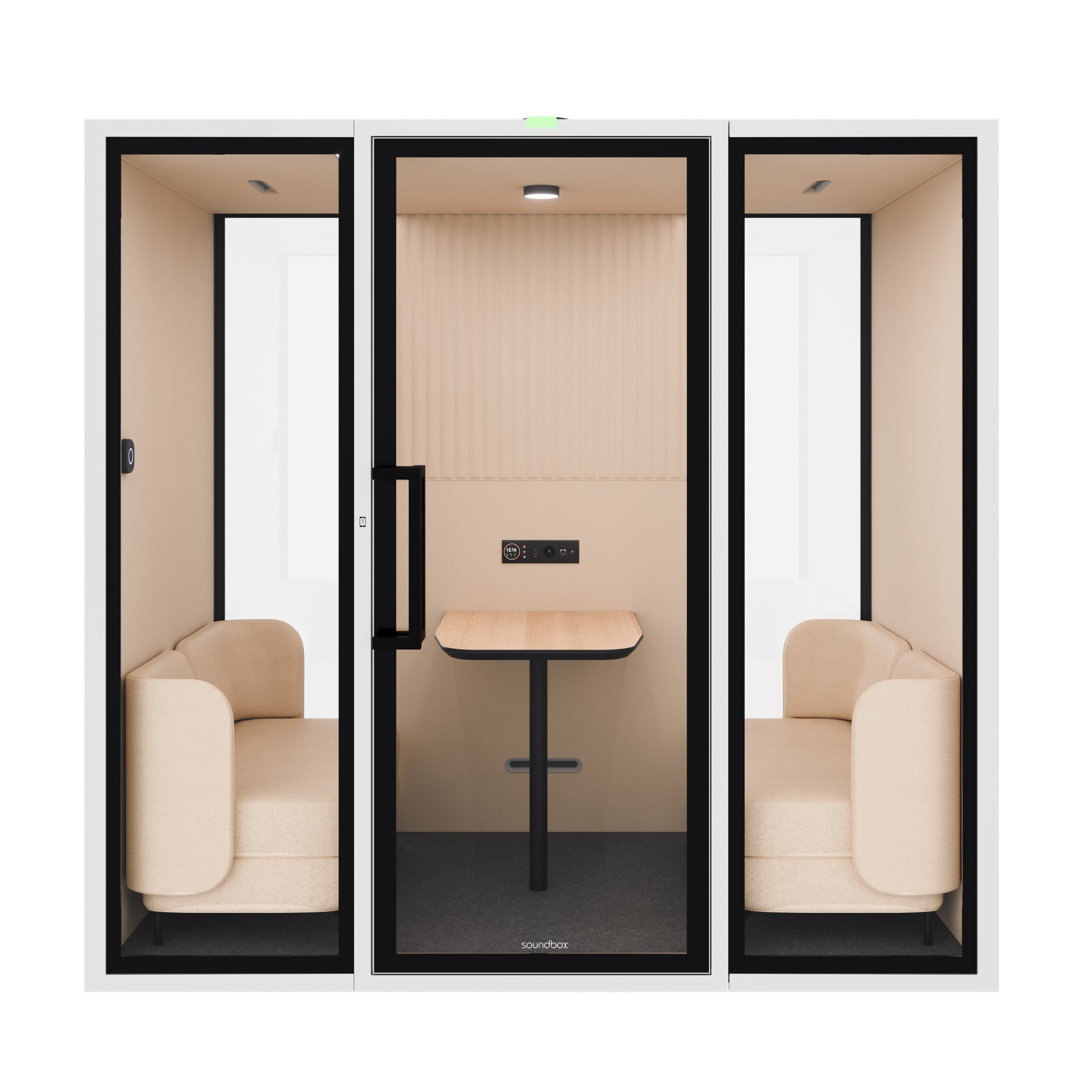 ART POD ML Meeting Box | Room-in-room, Class A soundproofing, for 4 people - 11 Main Image
