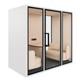 ART POD ML Meeting Box | Room-in-room, Class A soundproofing, for 4 people - 3 Thumbnail Image