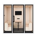 ART POD ML Meeting Box | Room-in-room, Class A soundproofing, for 4 people - 4 Thumbnail Image