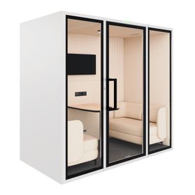 Soundbox ART ML Meetingbox | Raum-in-Raum, Schallschutz Klasse A, Für 4 Personen