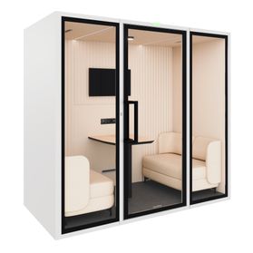 Soundbox ART ML Meetingbox | Raum-in-Raum, Schallschutz Klasse A, Für 4 Personen