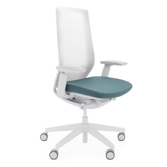 profim - AccisPro Bürodrehstuhl | Synchronmechanik, SmartHPS, Netzrücken, 4D-Armlehnen