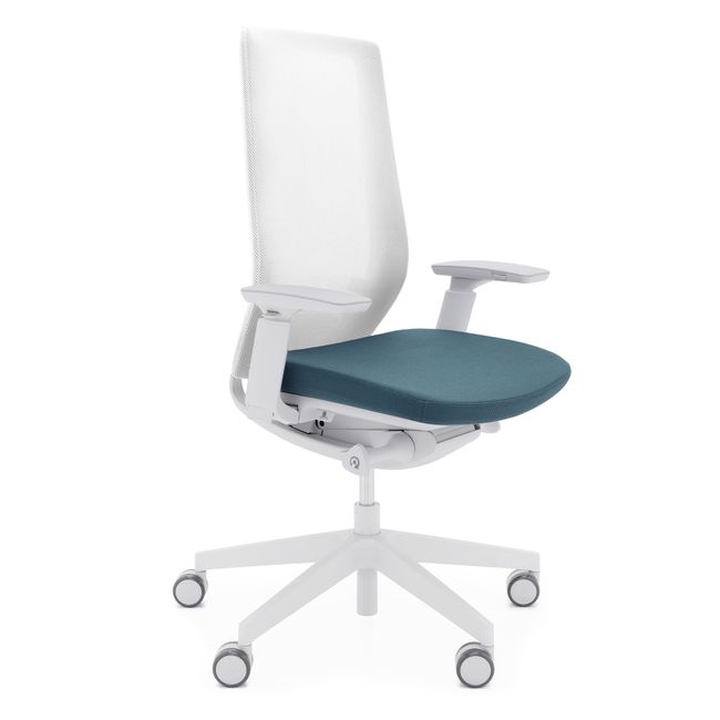 profim - AccisPro Bürodrehstuhl | Synchronmechanik, SmartHPS, Netzrücken, 4D-Armlehnen