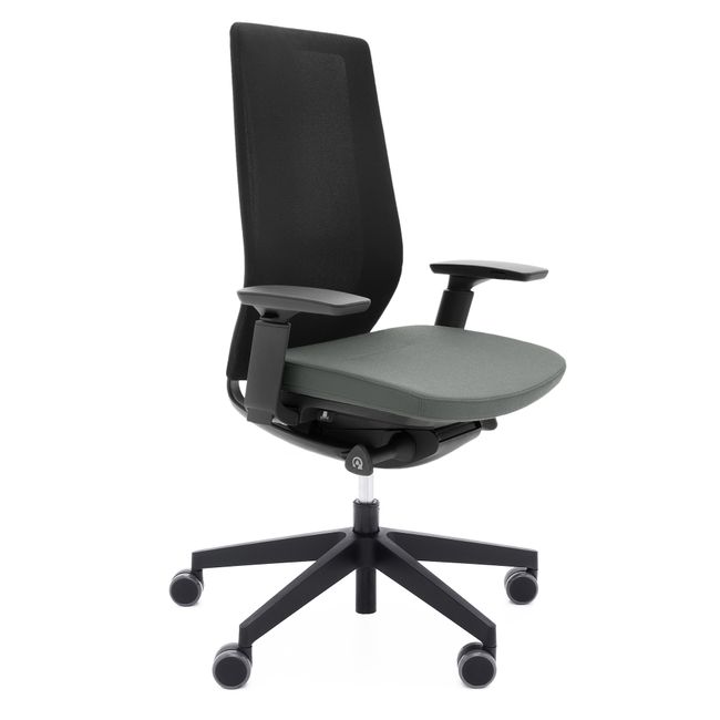 profim - AccisPro Bürodrehstuhl | Synchronmechanik, SmartHPS, Netzrücken, 4D-Armlehnen
