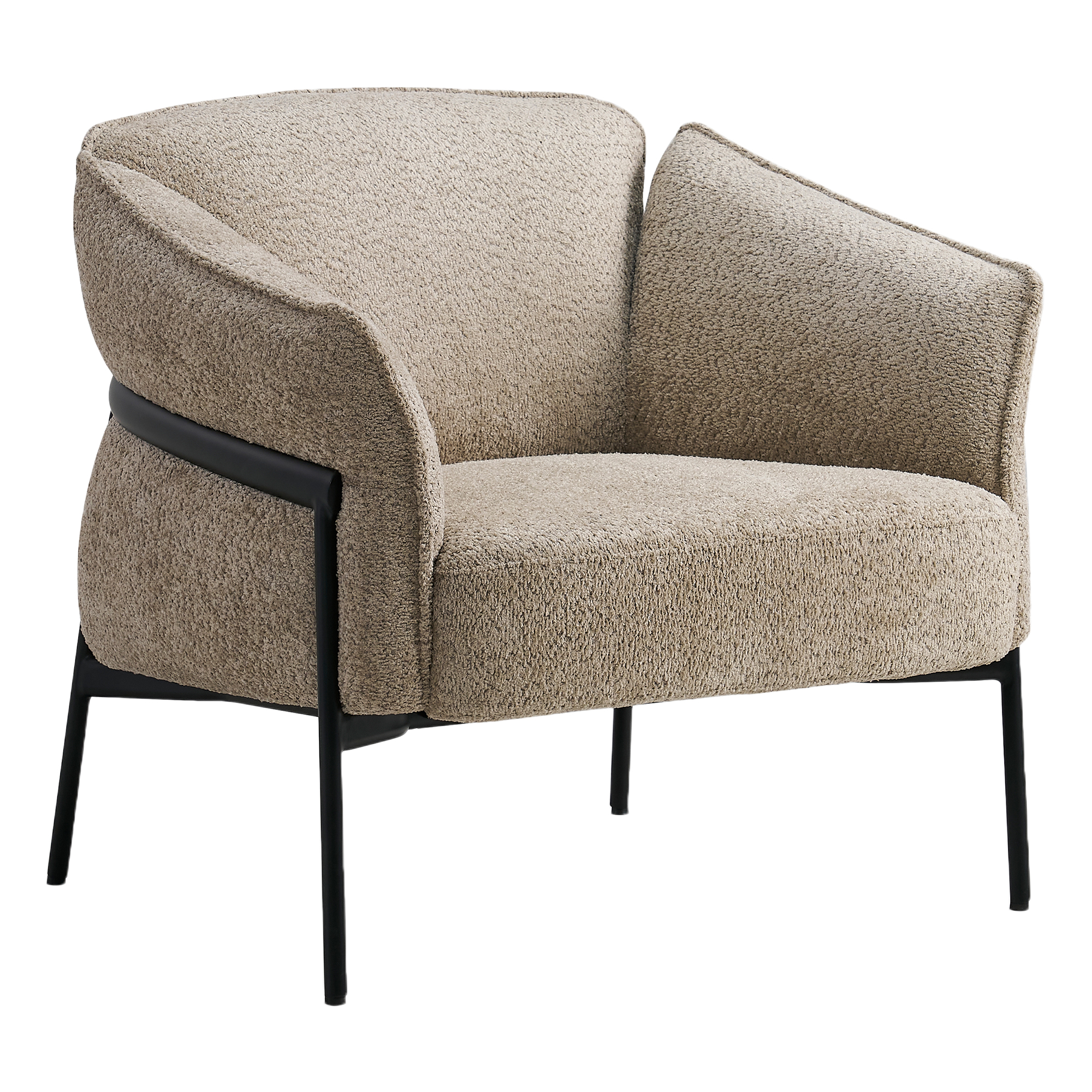 Poltrona lounge ARLON | Base a 4 gambe, portata massima 150 kg - 1 Main Image