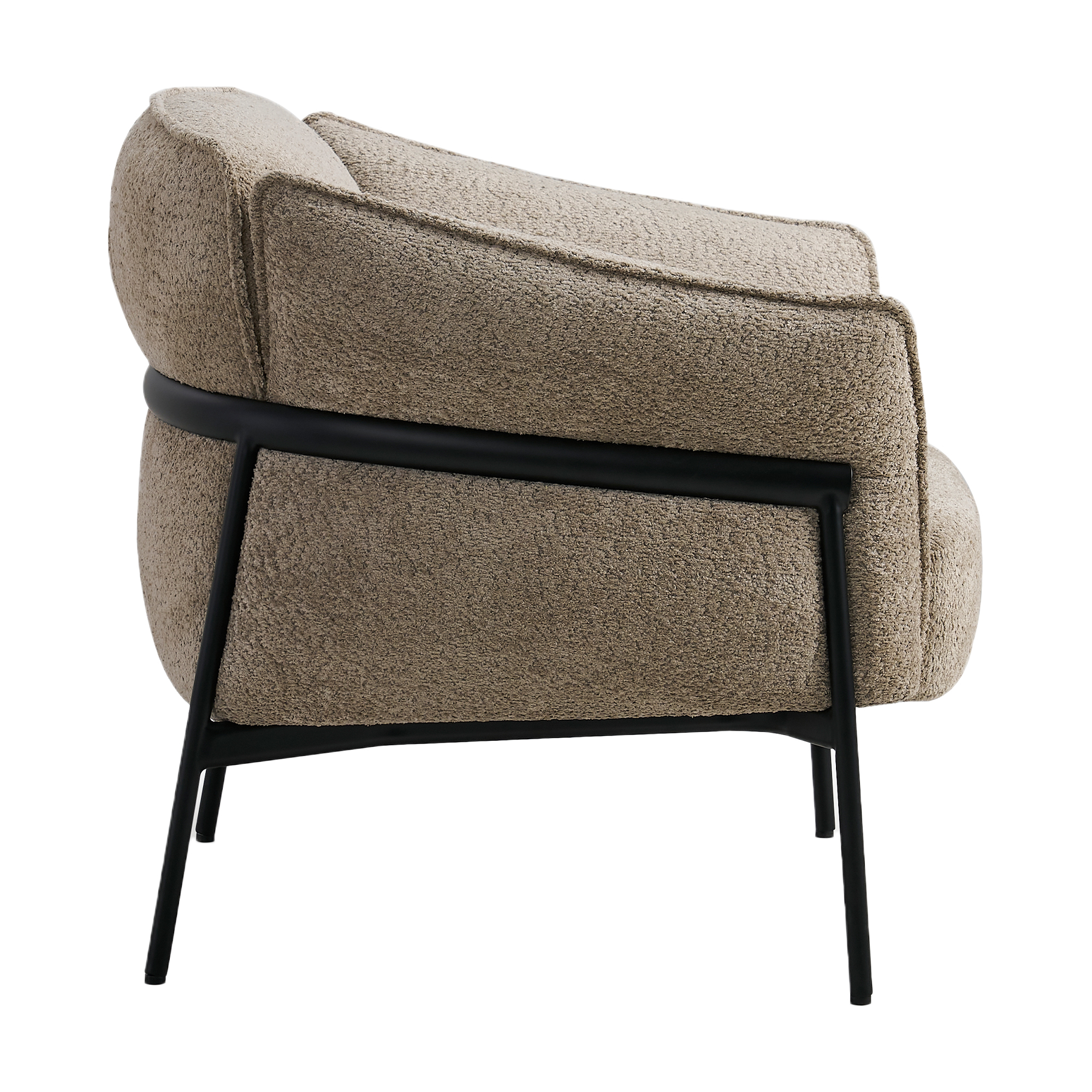 Poltrona lounge ARLON | Base a 4 gambe, portata massima 150 kg - 3 Main Image