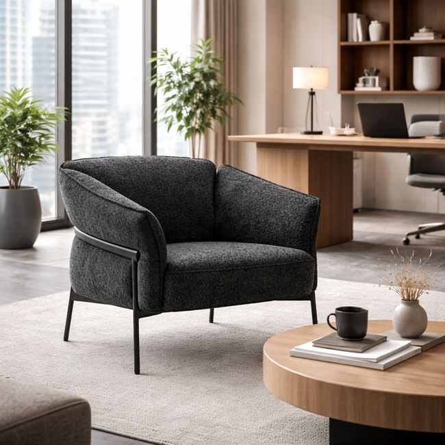 ARLON Lounge-Sessel | 4-Fuß-Gestell, bis 150 kg belastbar