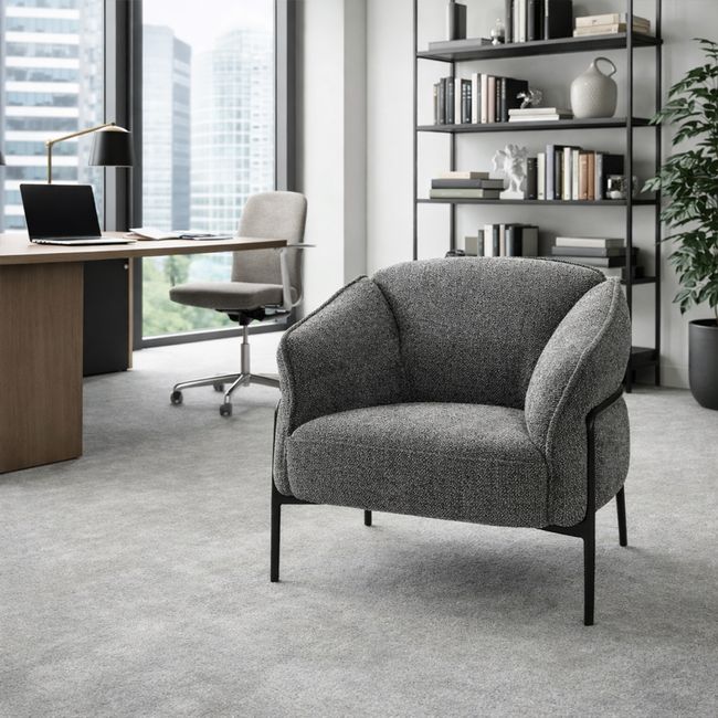 ARLON Lounge-Sessel | 4-Fuß-Gestell, bis 150 kg belastbar