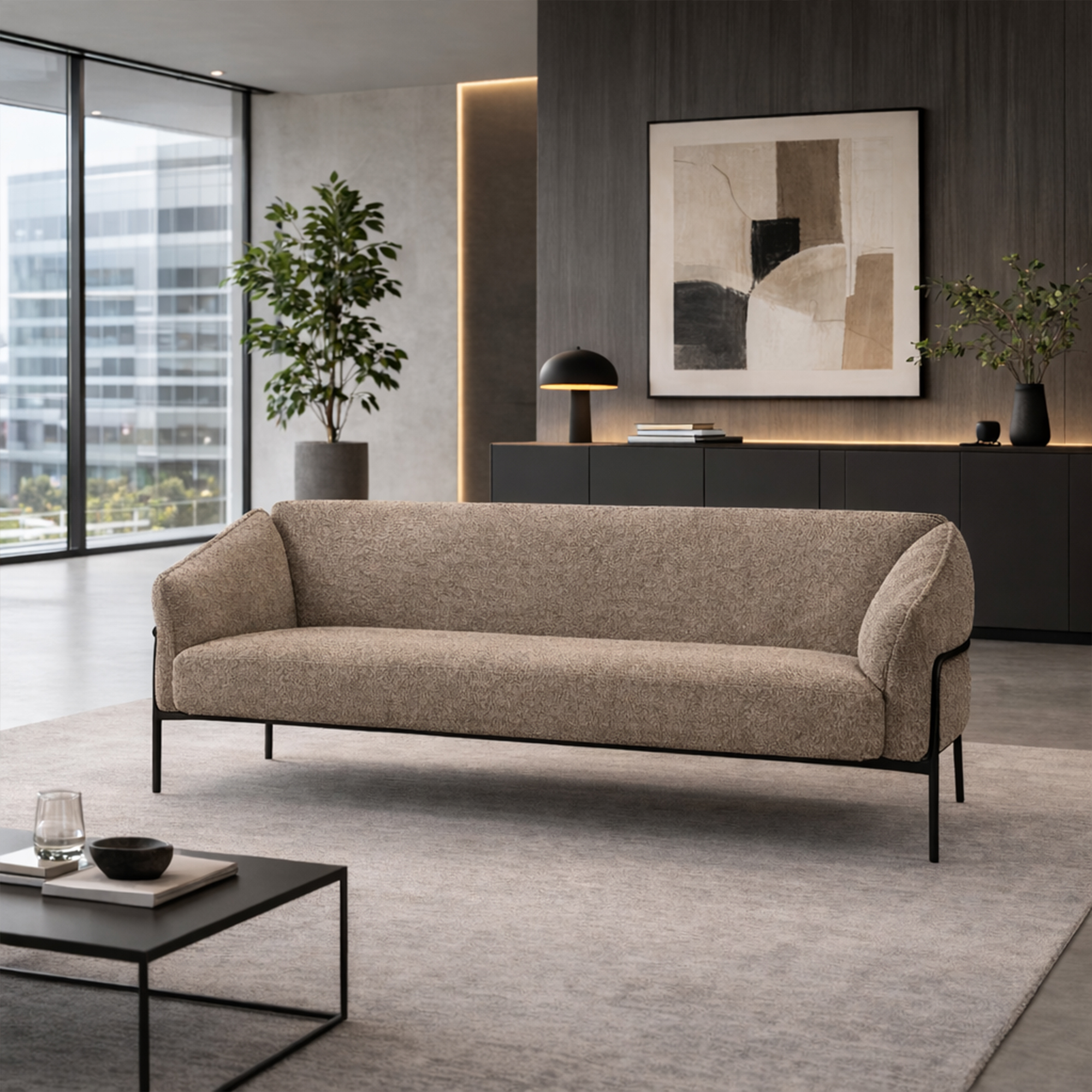 ARLON Sofa | 4-Fuß-Gestell, bis 450 kg belastbar - 7 Main Image