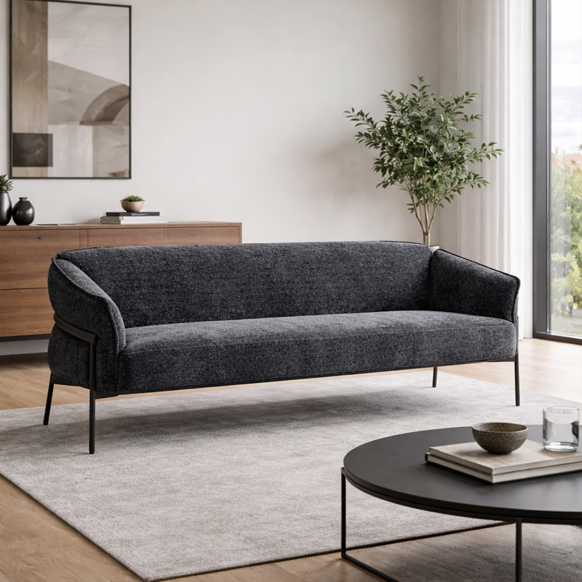 ARLON Sofa | 4-Fuß-Gestell, bis 450 kg belastbar - 8 Main Image