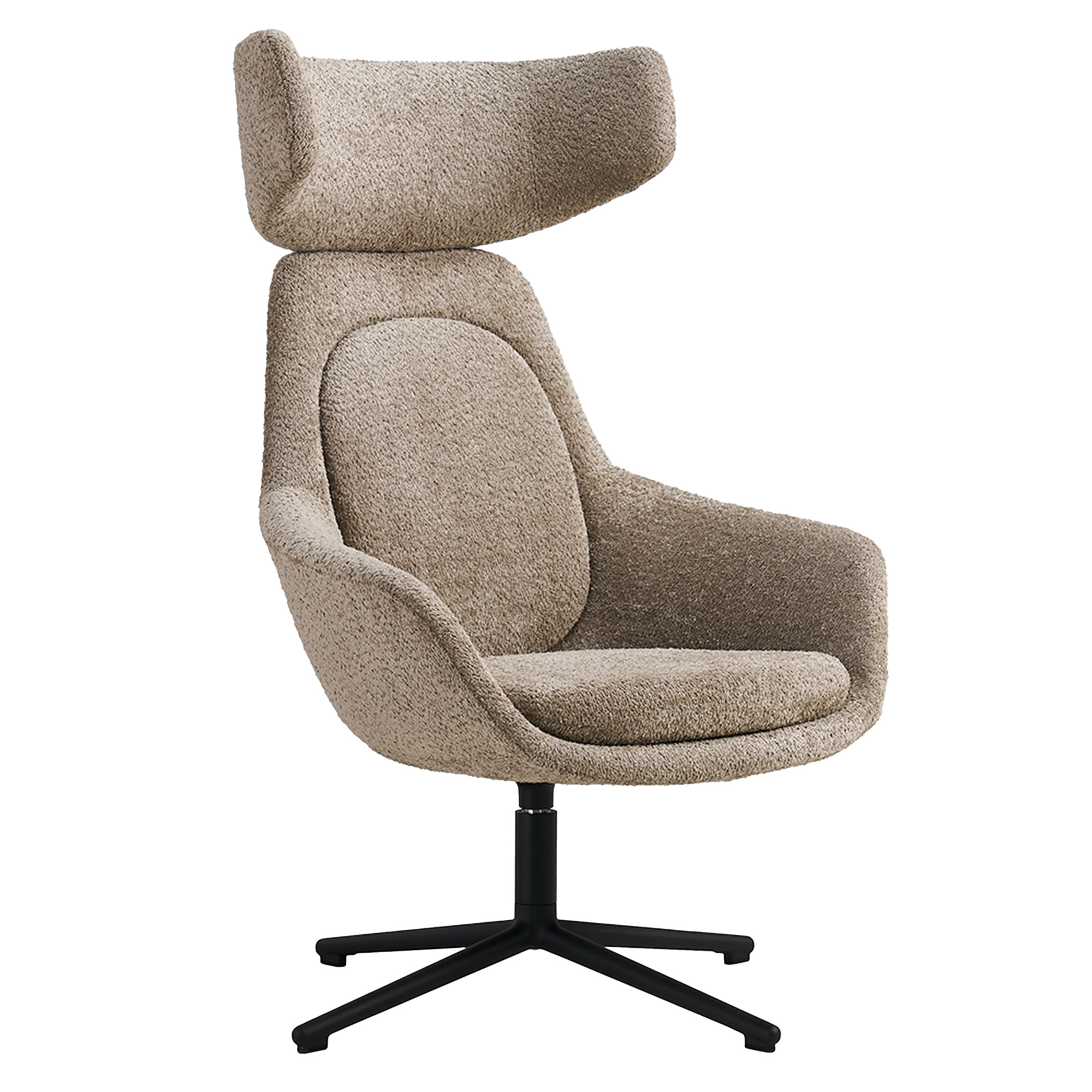Fauteuil CALION | Piètement en étoile, capacité de charge jusqu'à 150 kg, versions basse et haute - 1 Main Image
