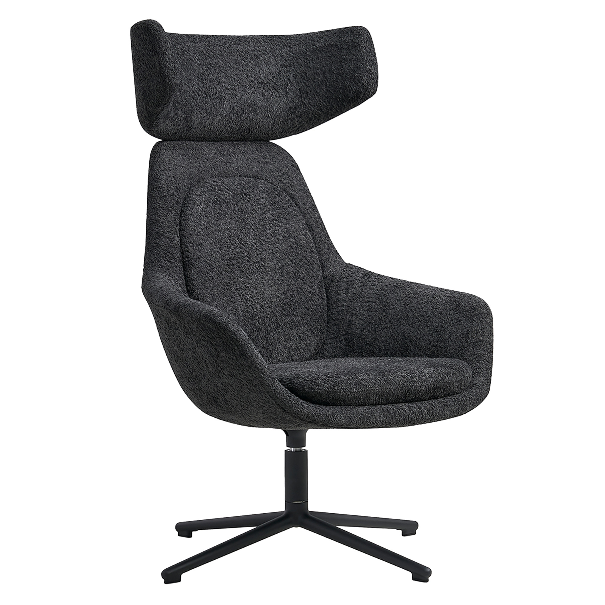 Fauteuil CALION | Piètement en étoile, capacité de charge jusqu'à 150 kg, versions basse et haute - 7 Main Image