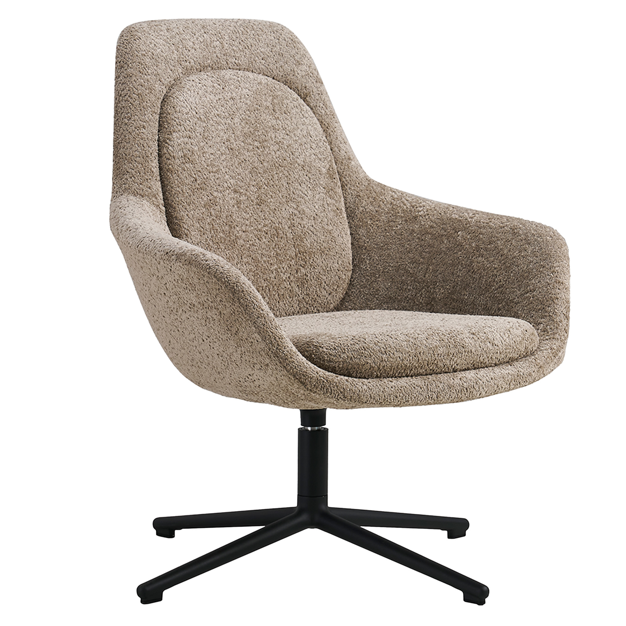 Fauteuil CALION | Piètement en étoile, capacité de charge jusqu'à 150 kg, versions basse et haute - 8 Main Image