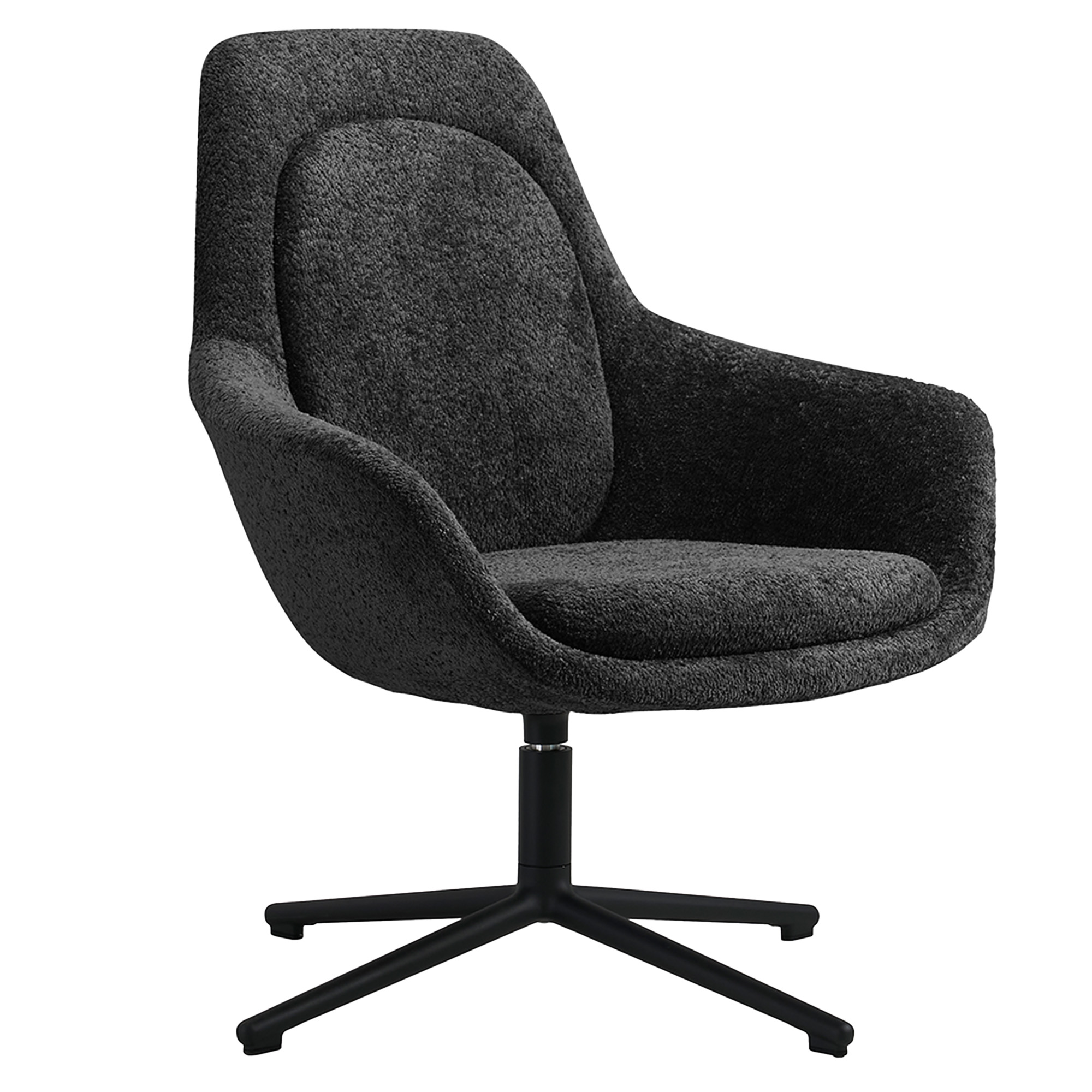 Fauteuil CALION | Piètement en étoile, capacité de charge jusqu'à 150 kg, versions basse et haute - 10 Main Image