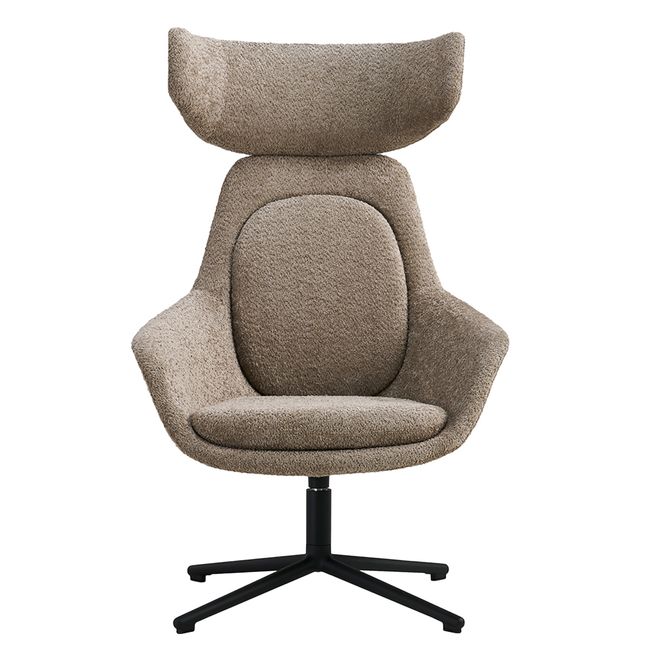 CALION Lounge-Sessel | Sternfuß, bis 150 kg belastbar, niedrige und hohe Variante