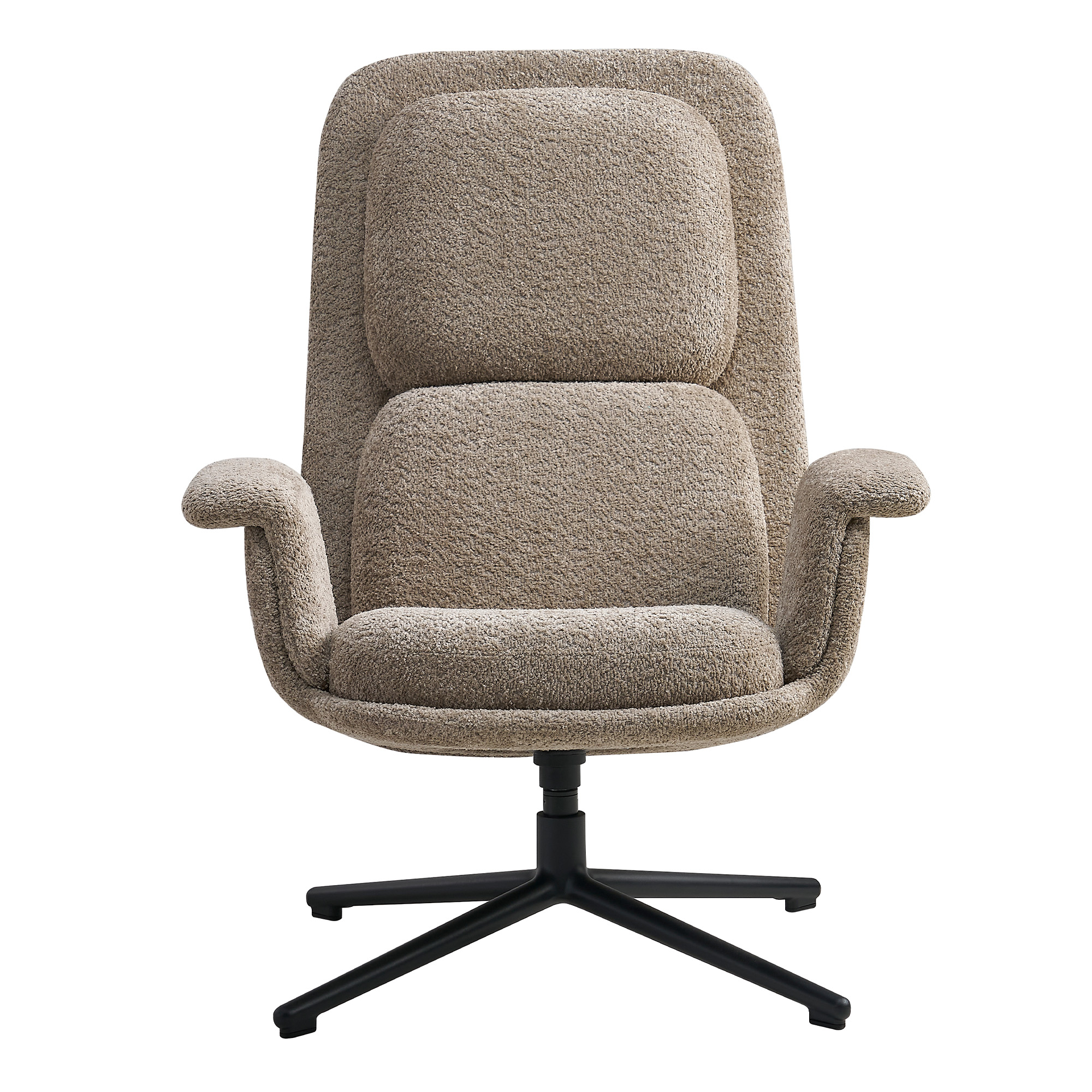 Fauteuil lounge VELANO | Piètement en étoile, charge maximale de 150 kg - 3 Main Image