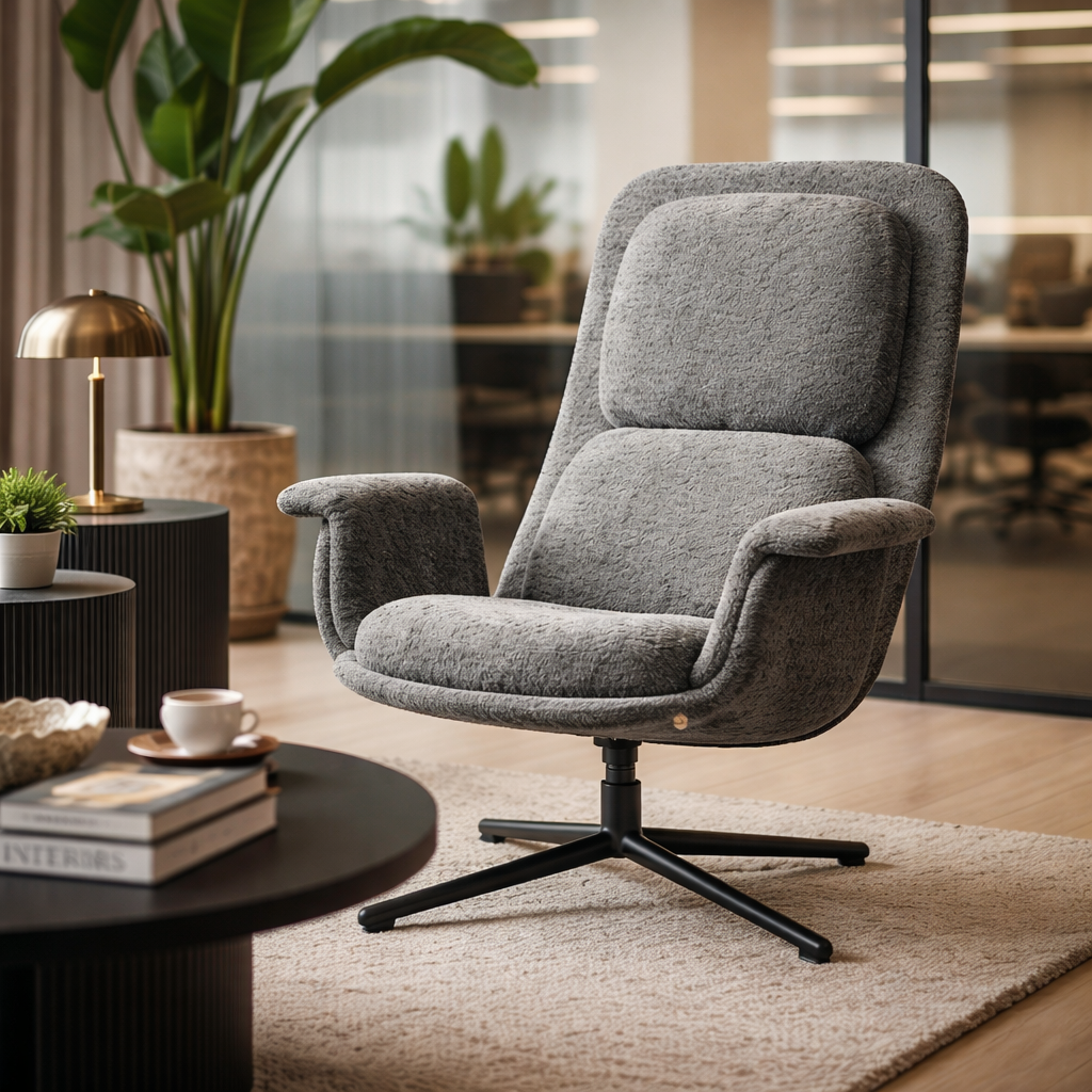 VELANO Lounge-Sessel | Sternfuss, bis 150 kg belastbar - 8 Main Image