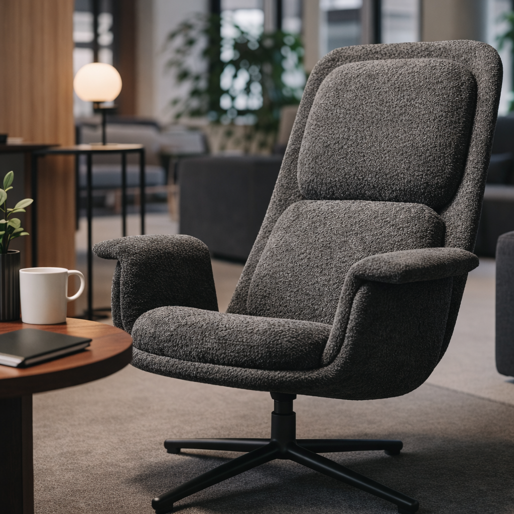 VELANO Lounge-Sessel | Sternfuss, bis 150 kg belastbar - 9 Main Image