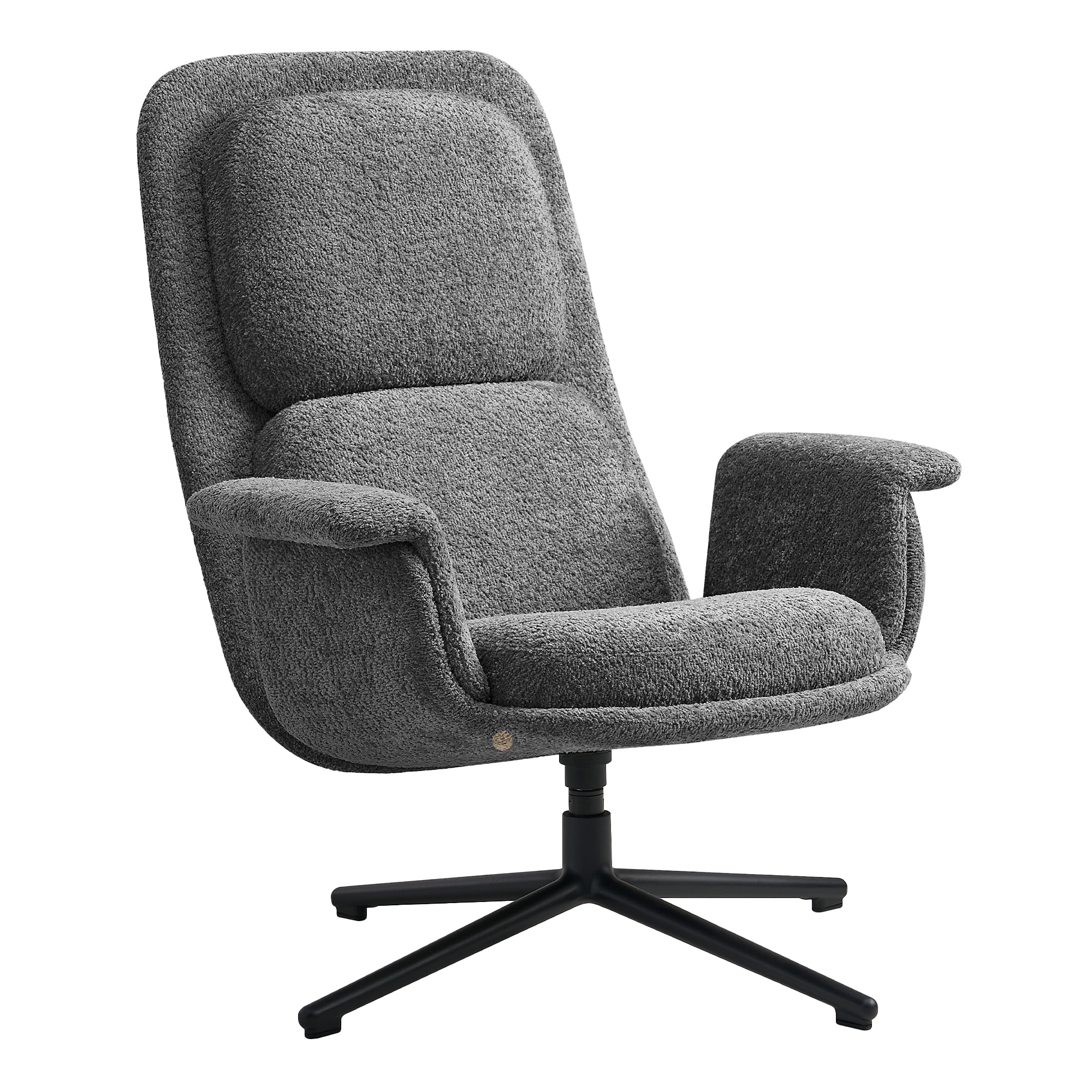 Fauteuil lounge VELANO | Piètement en étoile, charge maximale de 150 kg - 5 Main Image
