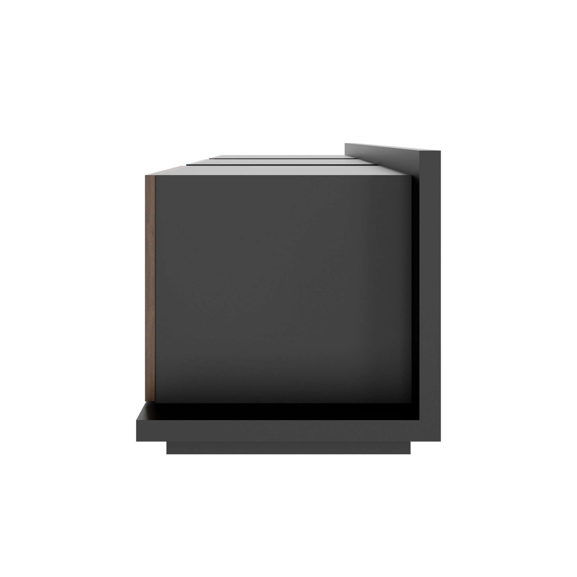 SORANO Lowboard | 2400 x 525 mm, Türen mit Push-to-Open - 4 Main Image