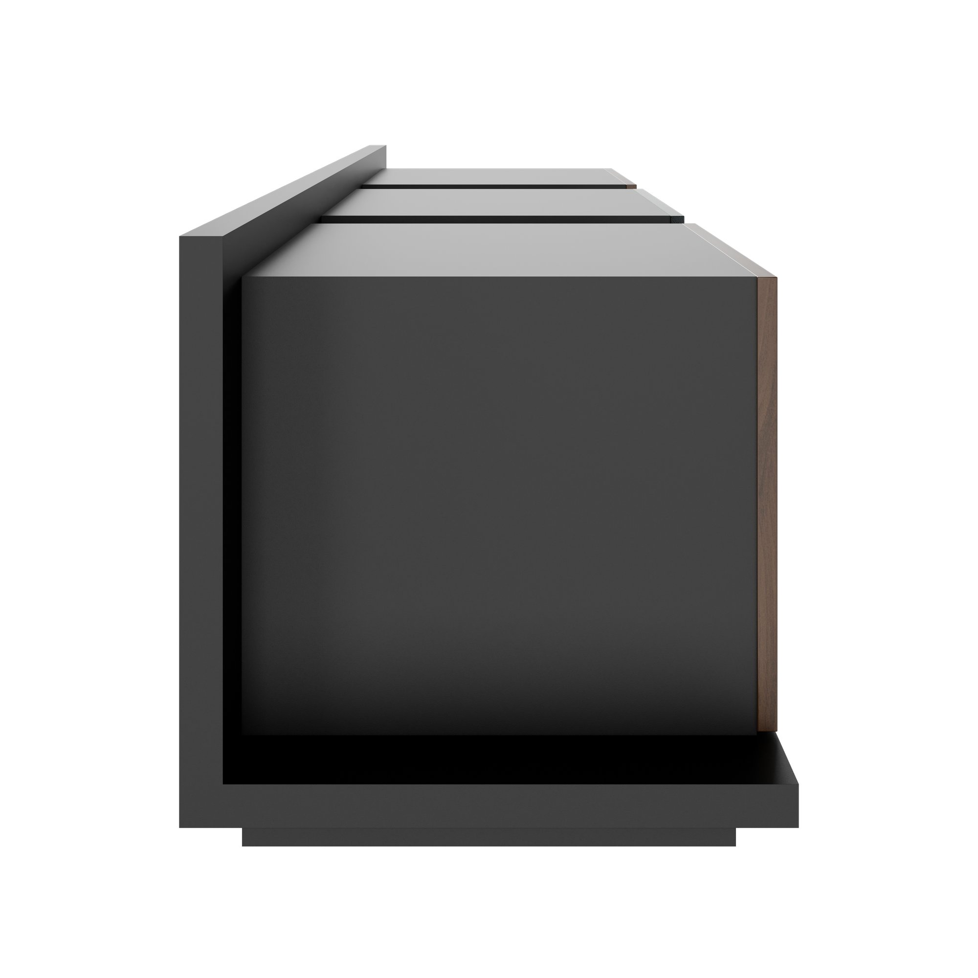 SORANO Lowboard | 2400 x 525 mm, Türen mit Push-to-Open - 5 Main Image