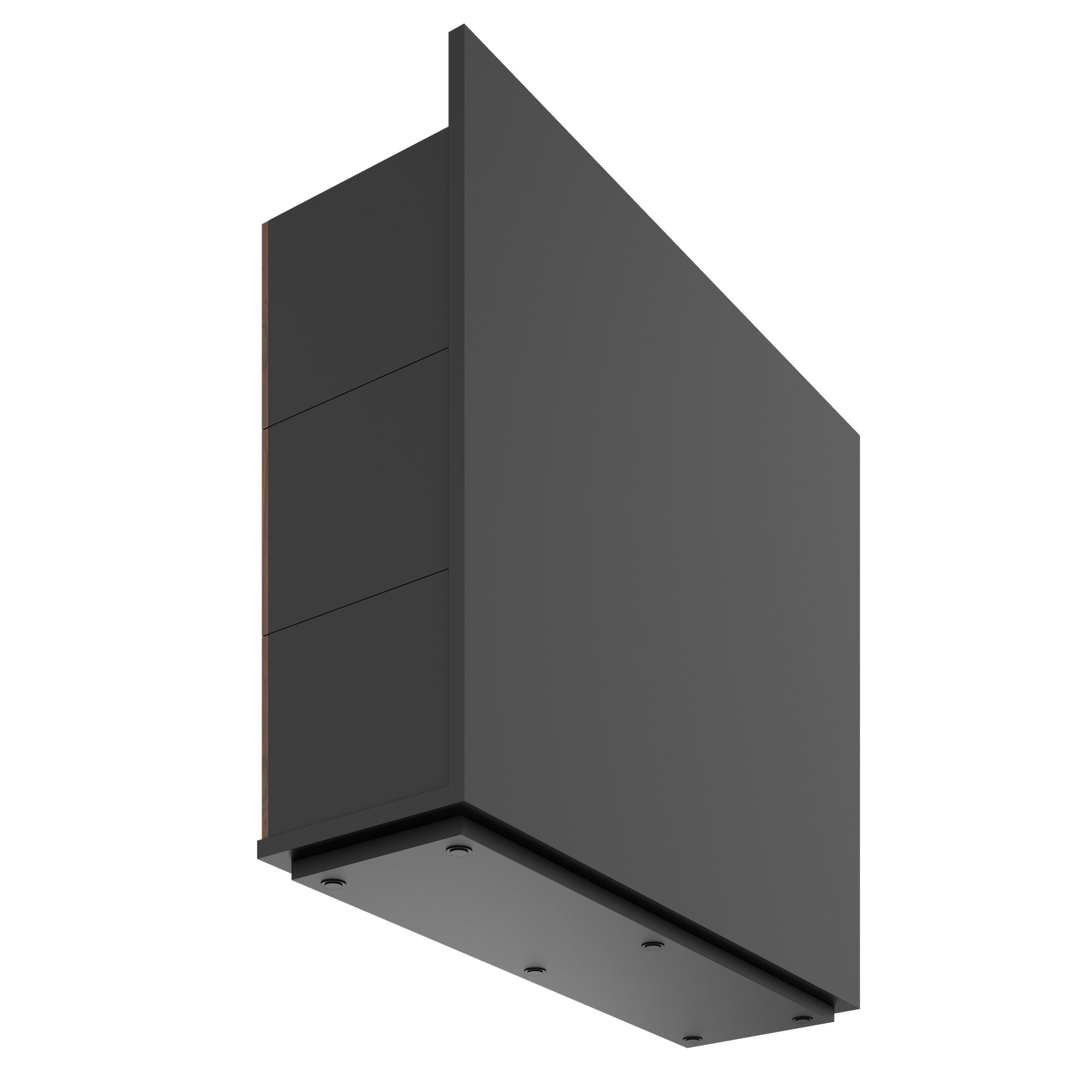 SORANO Highboard | 1610 x 1450 mm, Türen & Schubladen mit Push-to-Open - 8 Main Image