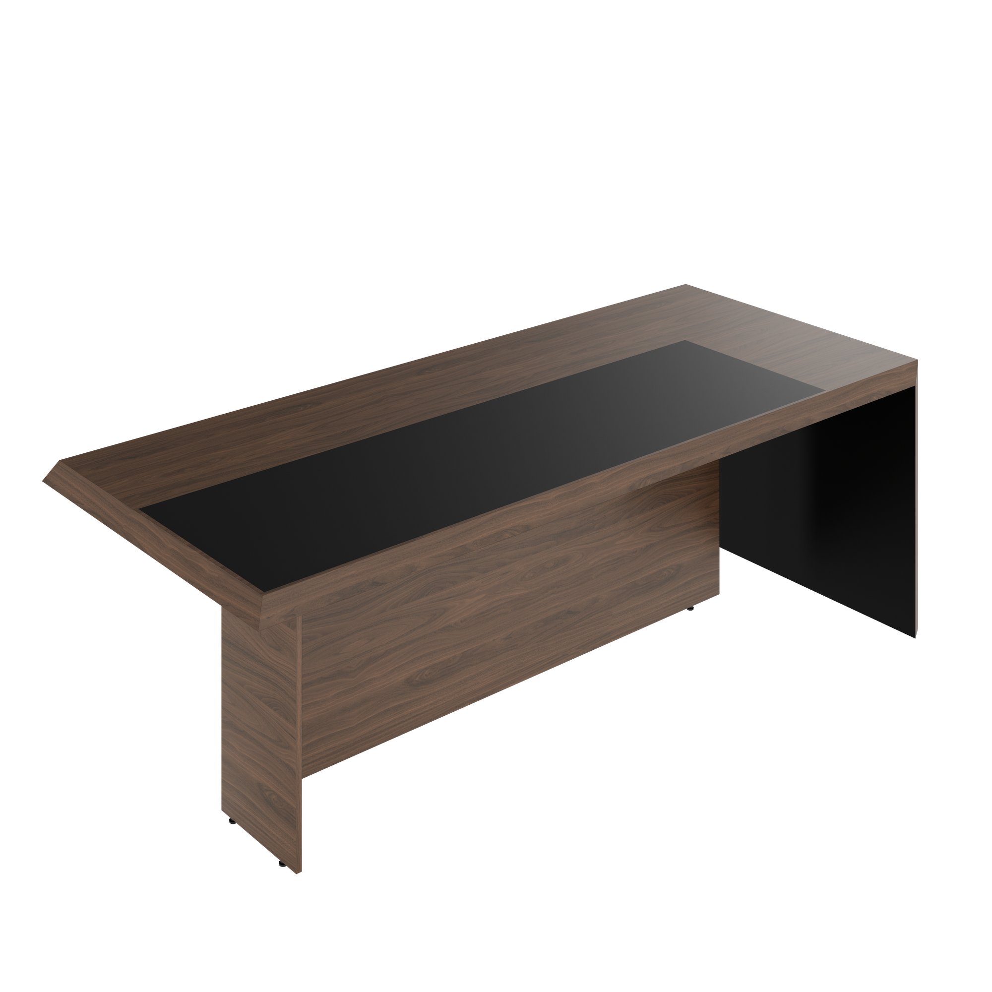 SORANO Chefschreibtisch | 2100 x 730 mm, Seitenwange mit Standfuß - 10 Main Image