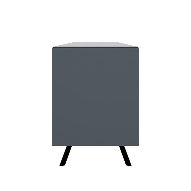 VYND Lowboard | 1800 x 780 mm, Quarzfront, Metallbeine, Schubladen