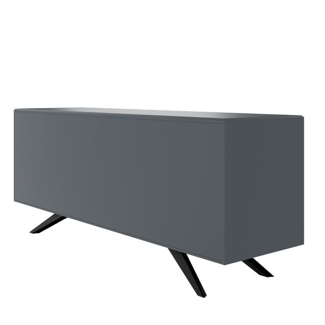 VYND Lowboard | 1800 x 780 mm, Quarzfront, Metallbeine, Schubladen