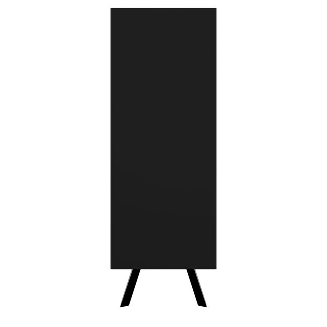 VYND Highboard | 1200 x 1155 mm, Quarzfront, Metallbeine, Türen mit Push-to-Open