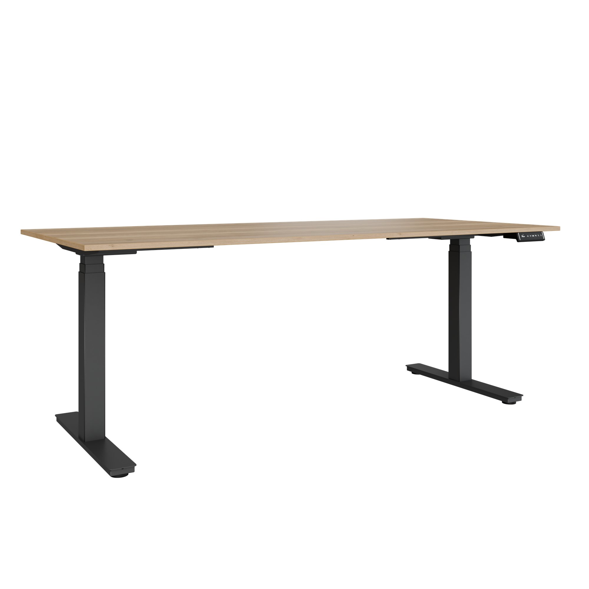 ART Executive Desk | 2000 x 900 mm, electrically height-adjustable, wild oak - 1 Main Image