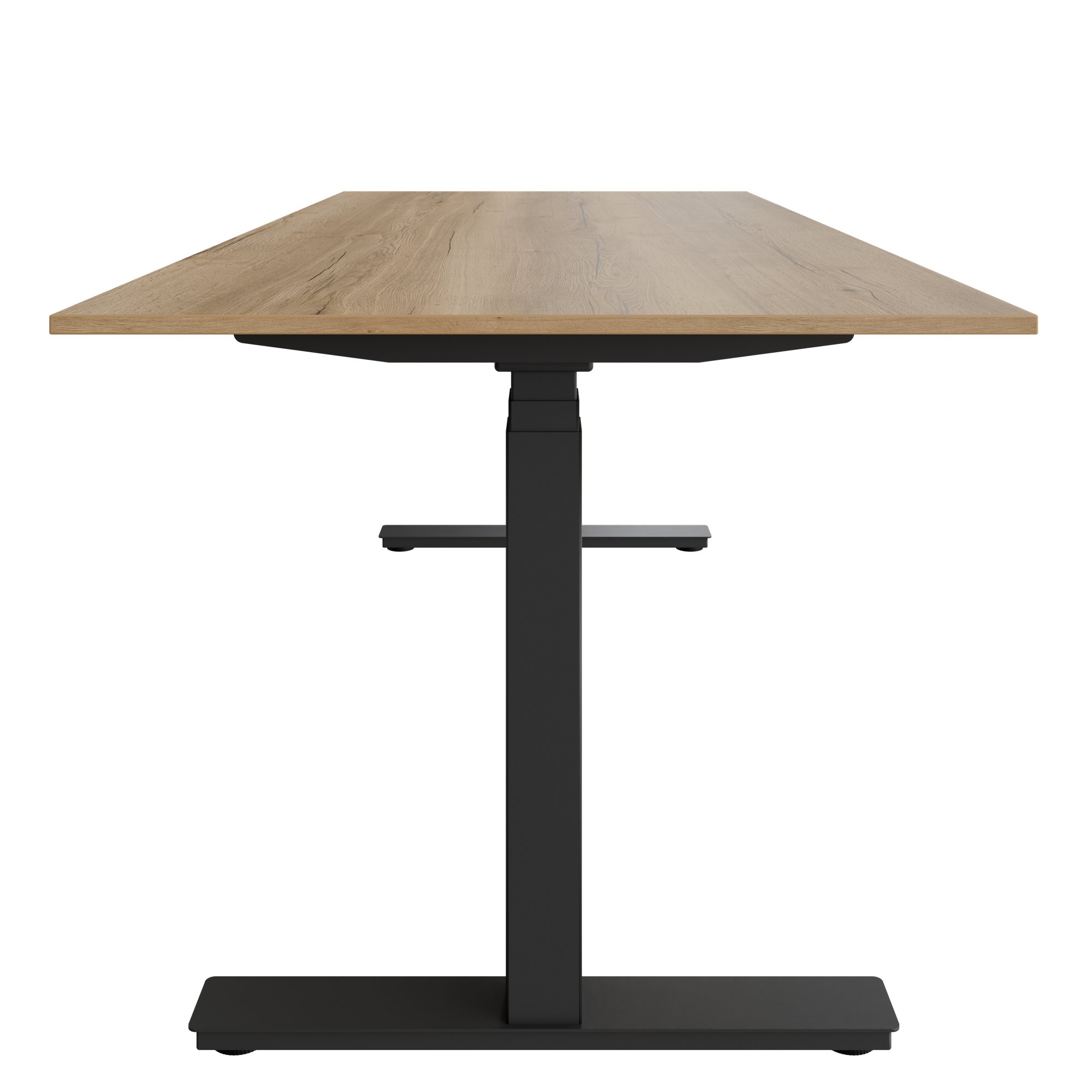 ART Executive Desk | 2000 x 900 mm, electrically height-adjustable, wild oak - 4 Main Image