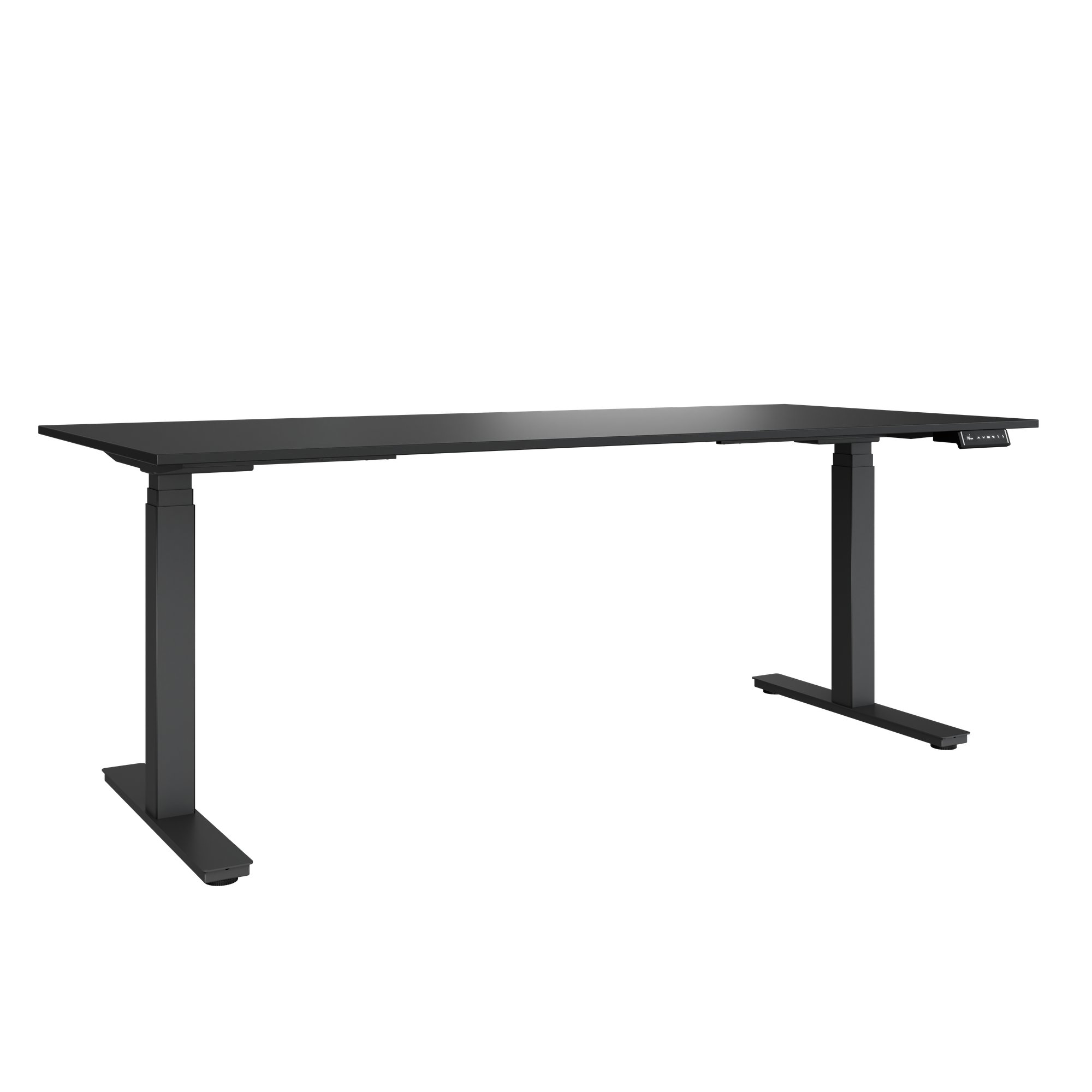 ART Executive Desk | 2000 x 900 mm, electrically height-adjustable, dark gray - 1 Main Image