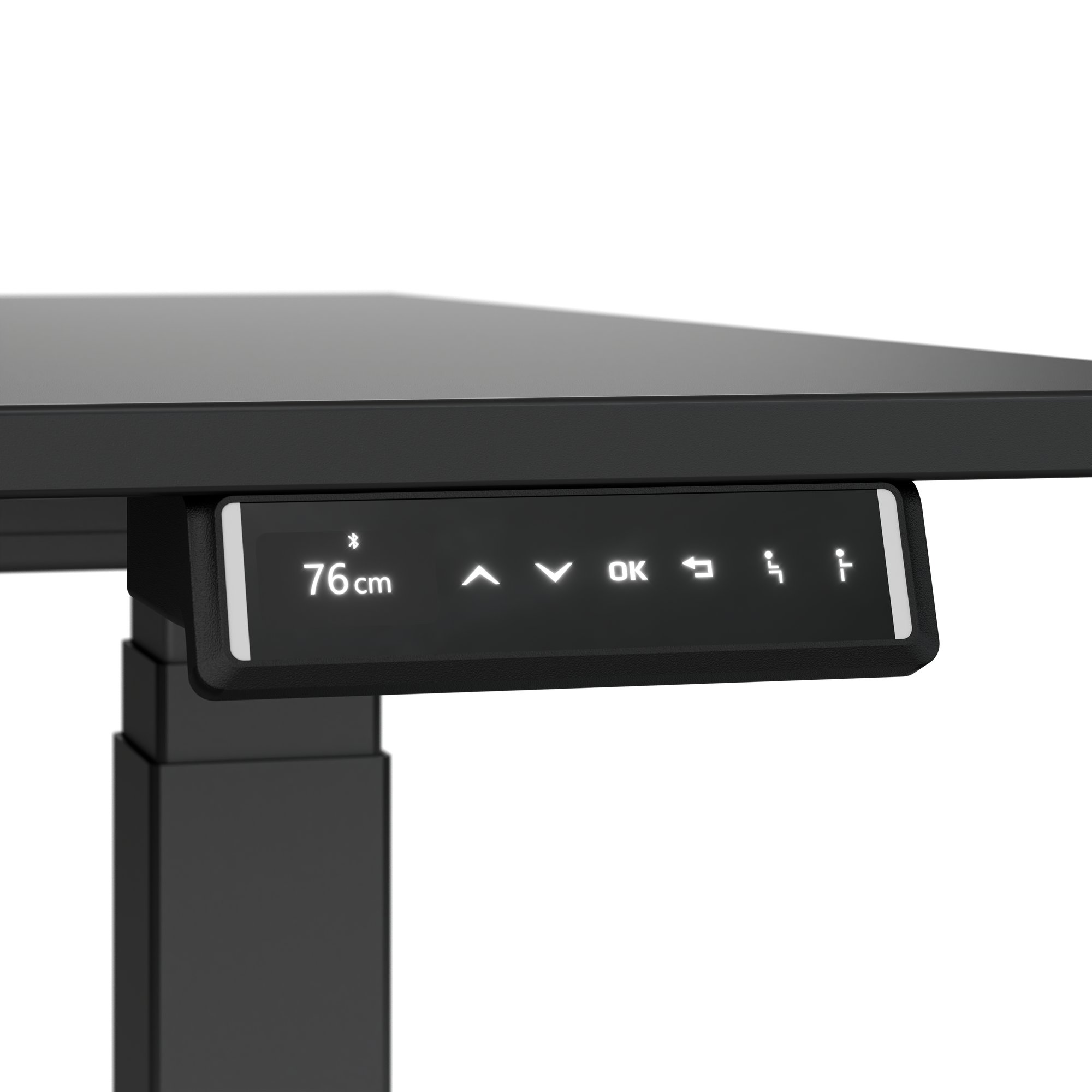 ART Executive Desk | 2000 x 900 mm, electrically height-adjustable, dark gray - 5 Main Image