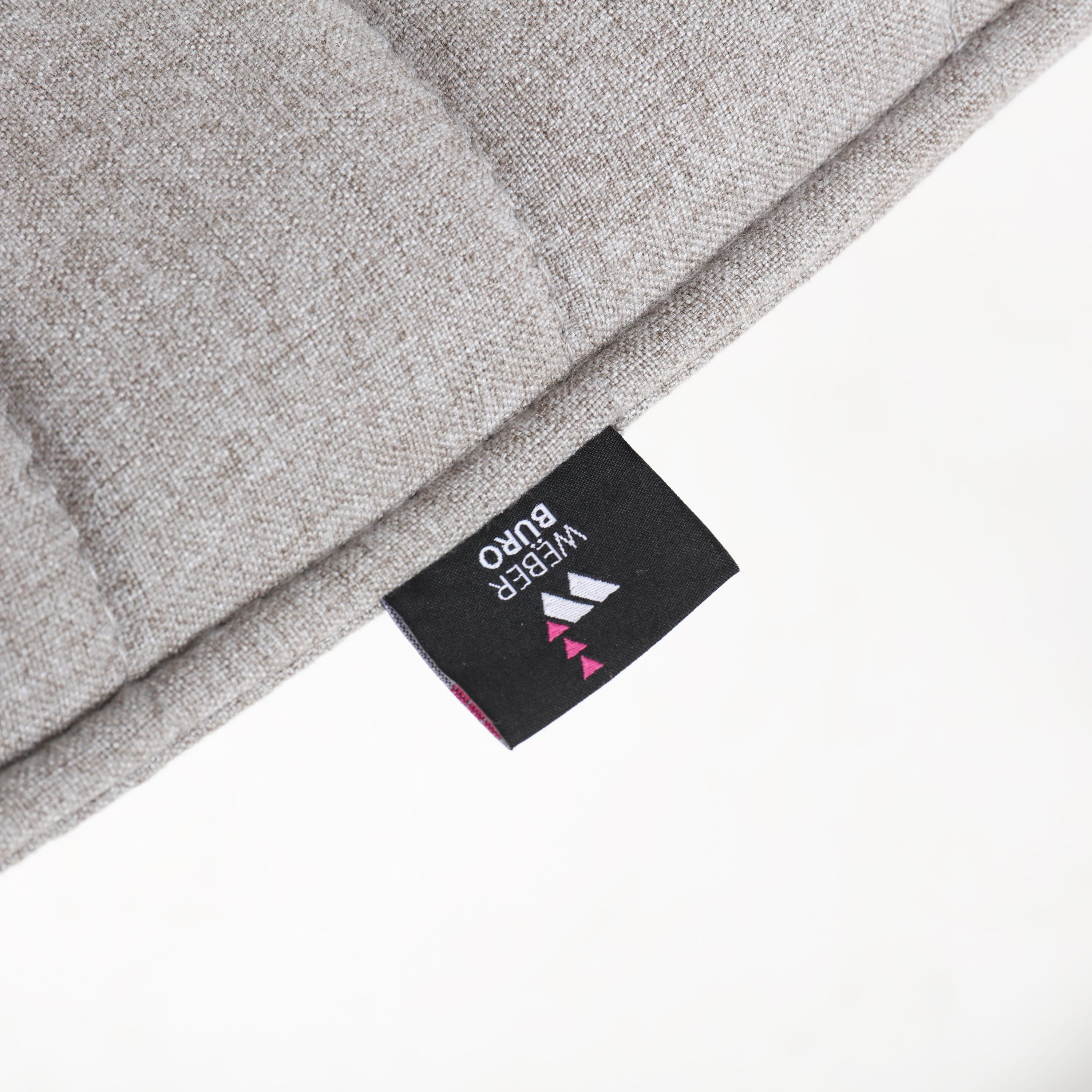 SILVIE Cantilever Chair | Fixed armrests, upholstered seat - 5 Main Image