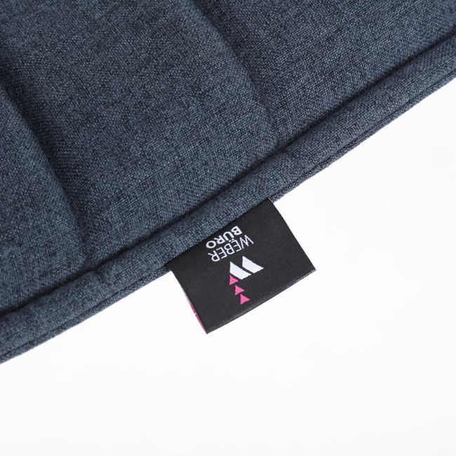 SILVIE Freischwinger | Feste Armlehnen, gepolsterte Sitzfläche