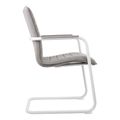 SILVIE Cantilever Chair | Fixed armrests, upholstered seat - 3 Thumbnail Image
