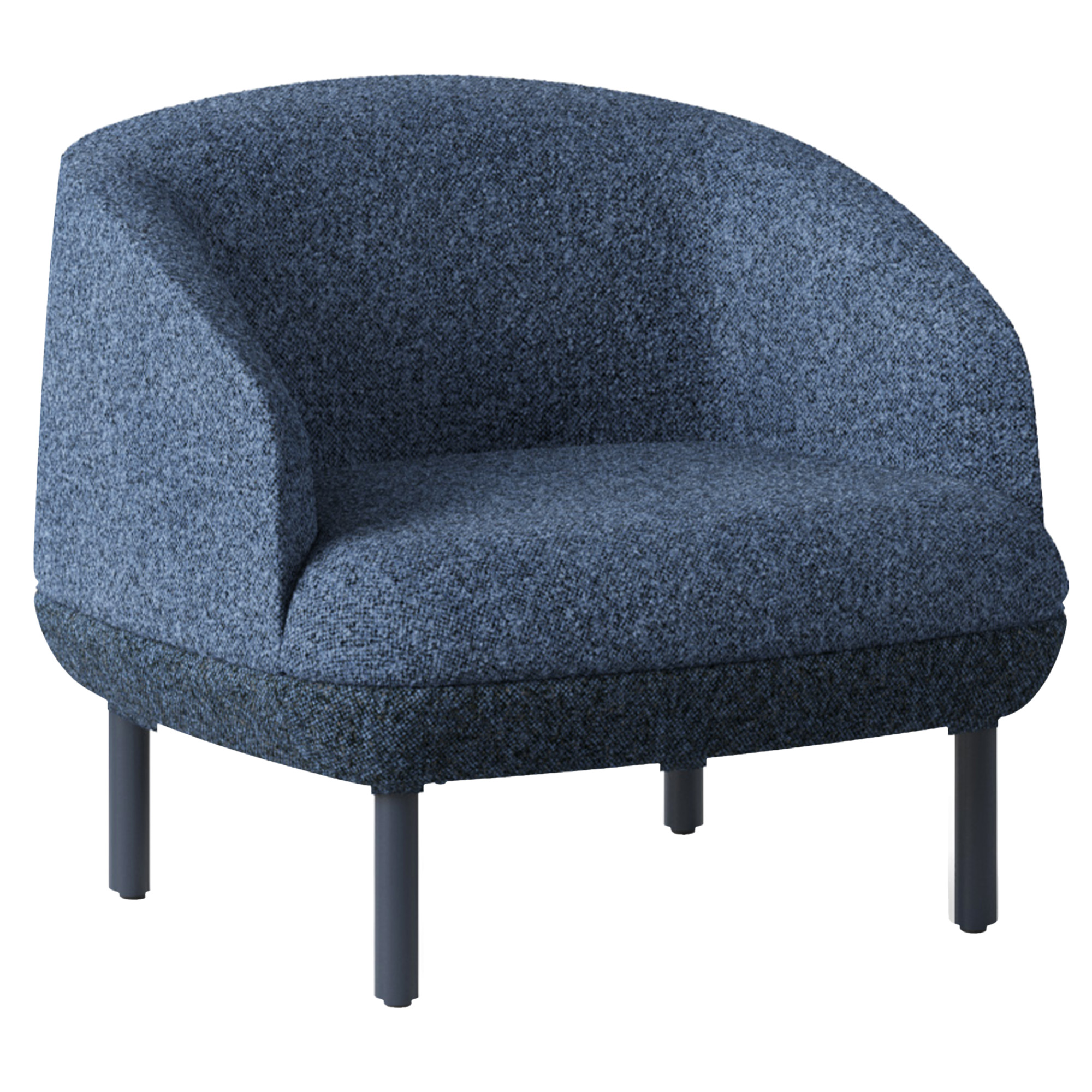 KOPA Lounge-Sessel | Metallbeine oder Echtholz-Gestell, über 100 Farben - 1 Main Image