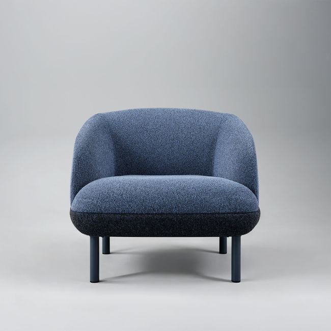 KOPA Lounge-Sessel | Metallbeine oder Echtholz-Gestell, über 100 Farben