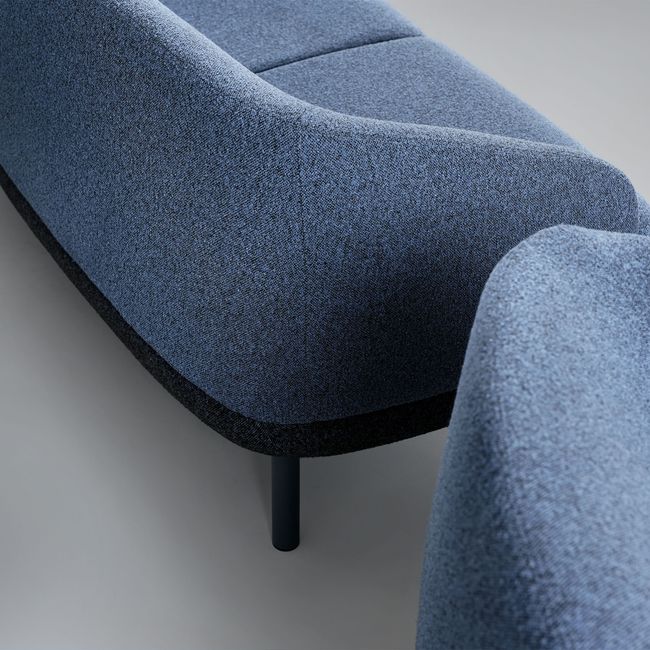 KOPA Sofa | Metallbeine oder Echtholz-Gestell, über 100 Farben