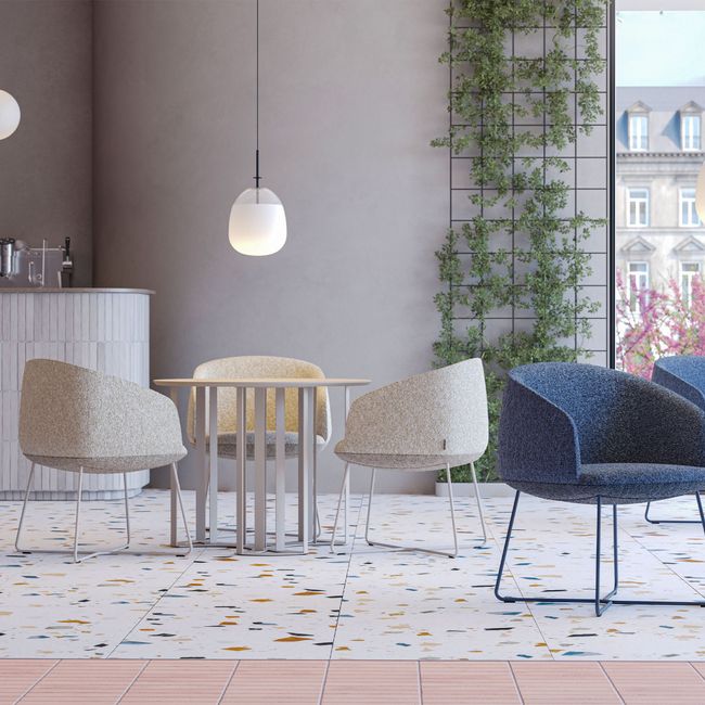 KOPA Konferenzstuhl | Metallgestell Sled, über 100 Farben