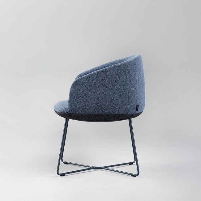 KOPA Konferenzstuhl | Metallgestell Sled, über 100 Farben