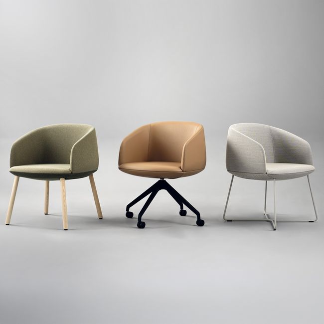 KOPA Konferenzstuhl | Metallgestell Sled, über 100 Farben