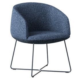 KOPA Konferenzstuhl | Metallgestell Sled, über 100 Farben